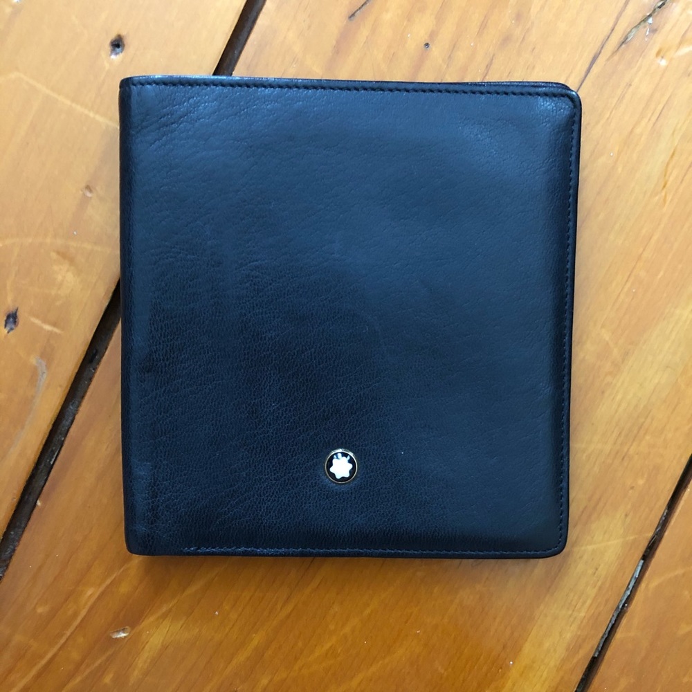 Montblanc Black Leather Wallet